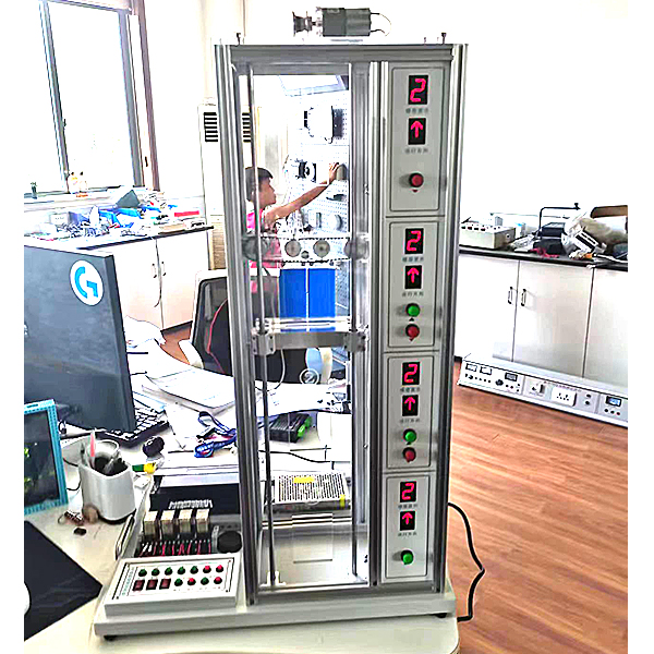 四层电梯控制实验装置,立式电工电子实训装置