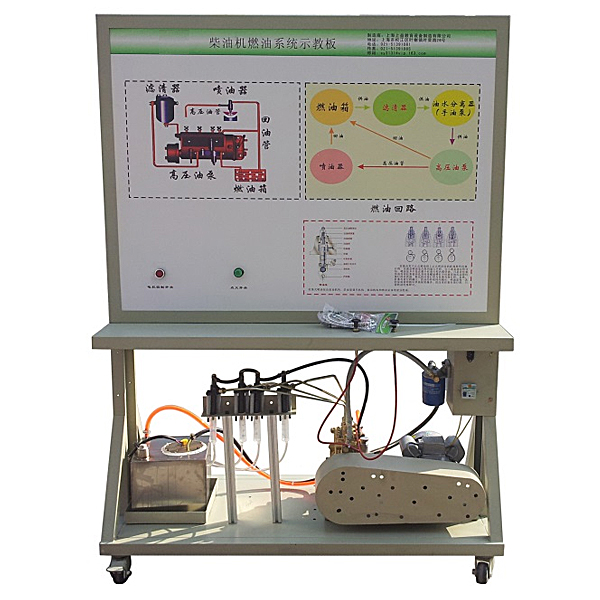 拖拉机柴油机燃料系统实训台,步进输送机模拟示教实验台